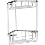 Hudson Reed Large 2 Tier Corner Basket