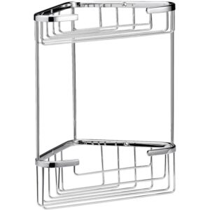 Hudson Reed Large 2 Tier Corner Basket