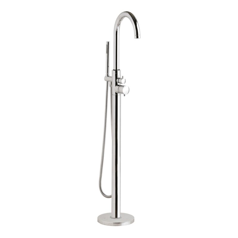 Hudson Reed Tec Chrome Freestanding Bath Shower Mixer Hudson Reed Tec Chrome Freestanding Bath Shower Mixer