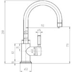 Hudson Reed Tec Single Lever Mono Basin Mixer