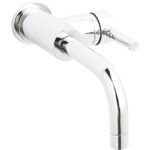 Hudson Reed Tec Single Lever Wall Mounted Basin Mixer