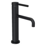 Hudson Reed Tec Matt Black High Rise Single Lever Basin Mixer