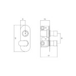 Hudson Reed Reign Twin Valve with Diverter