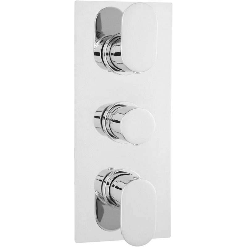 Hudson Reed Reign Triple Thermostatic Shower Valve with Diverter