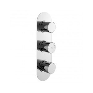 Hudson Reed Round Triple Shower Valve