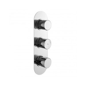 Hudson Reed Round Triple Shower Valve with Diverter