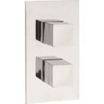Hudson Reed Lennox Twin Themostatic Shower Valve
