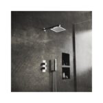 Hudson Reed Square Twin Shower Valve with Diverter