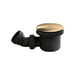 Hudson Reed Mega Flow Shower Waste Brushed Brass