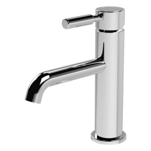 Hudson Reed Tec Lever Chrome Mono Basin Mixer with Waste