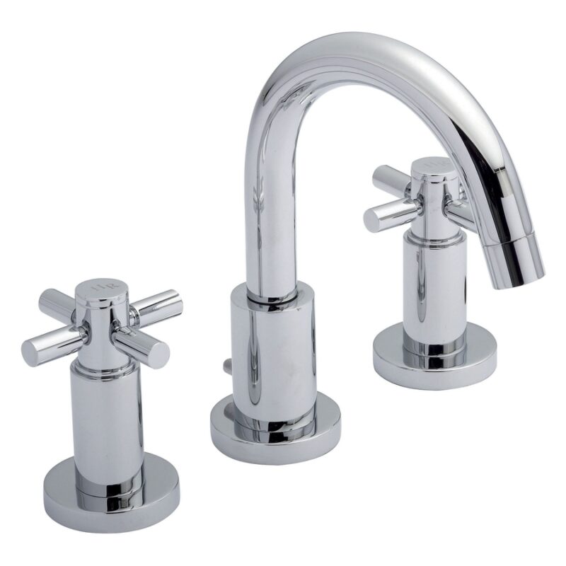 Hudson Reed Tec Crosshead 3 Tap Hole Basin Mixer Hudson Reed Tec Crosshead 3 Tap Hole Basin Mixer