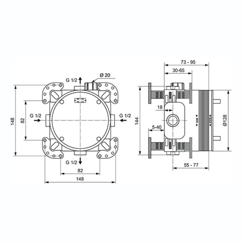 Ideal Standard Easybox Built In Kit