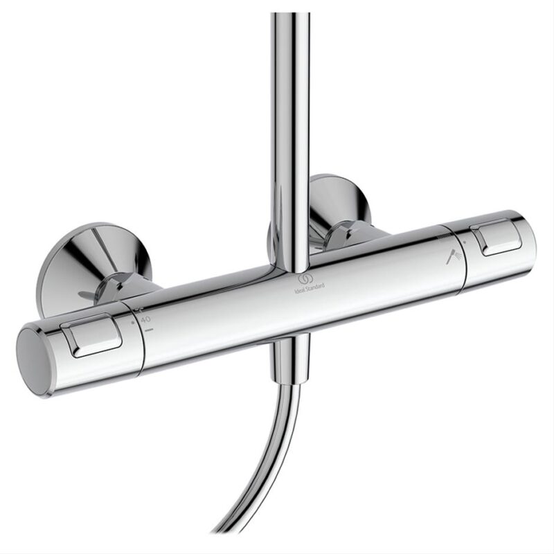 Ideal Standard Ceratherm T25+ Thermostatic Shower System Chrome