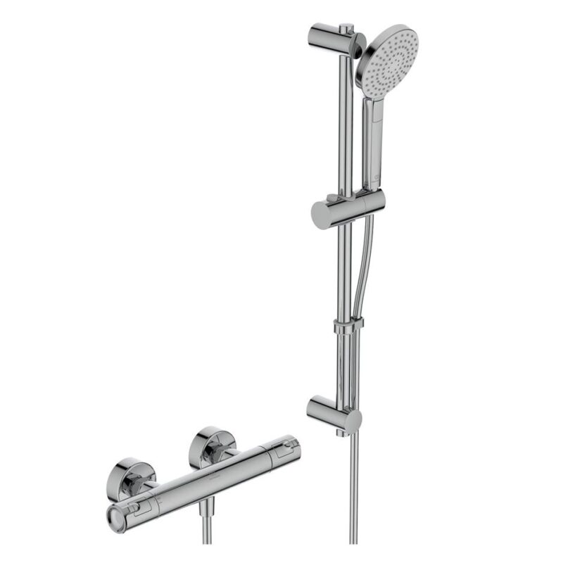 Ideal Standard Ceratherm T50 Exposed Thermostatic Shower Mixer Pack Ideal Standard Ceratherm T50 Exposed Thermostatic Shower Mixer Pack