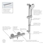 Ideal Standard Ceratherm T50 Exposed Thermostatic Shower Mixer Pack