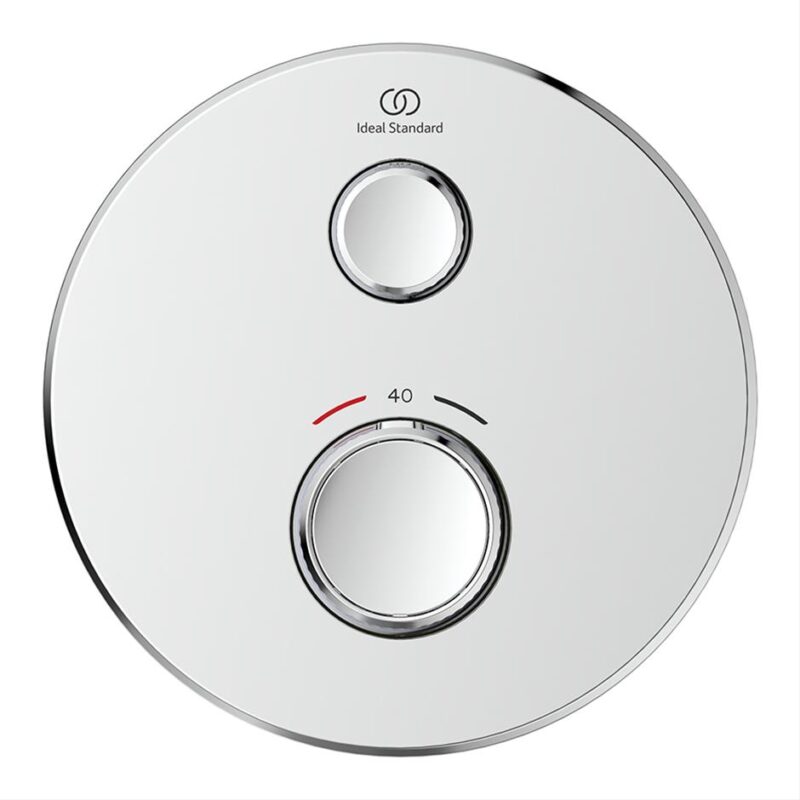 Ideal Standard Ceratherm Navigo 1 Outlet Thermostatic Round Shower Mixer