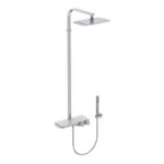 Ideal Standard Ceratherm S200 Exposed Thermostatic Shelf Shower System Square