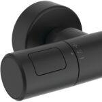 Ideal Standard Ceratherm T25M Shower System 250mm Round Black