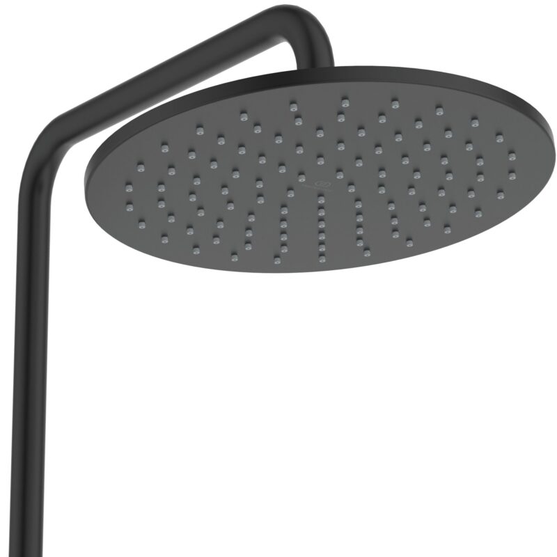 Ideal Standard Ceratherm T25M Shower System 250mm Round Black