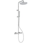 Ideal Standard Ceratherm T25M Eco Shower System 250mm Round Chrome