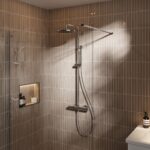 Ideal Standard Ceratherm T25M Eco Shower System 250mm Round Chrome
