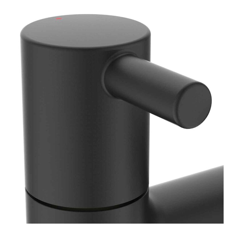 Ideal Standard Ceraline Dual Control Bath Shower Mixer Tap Silk Black