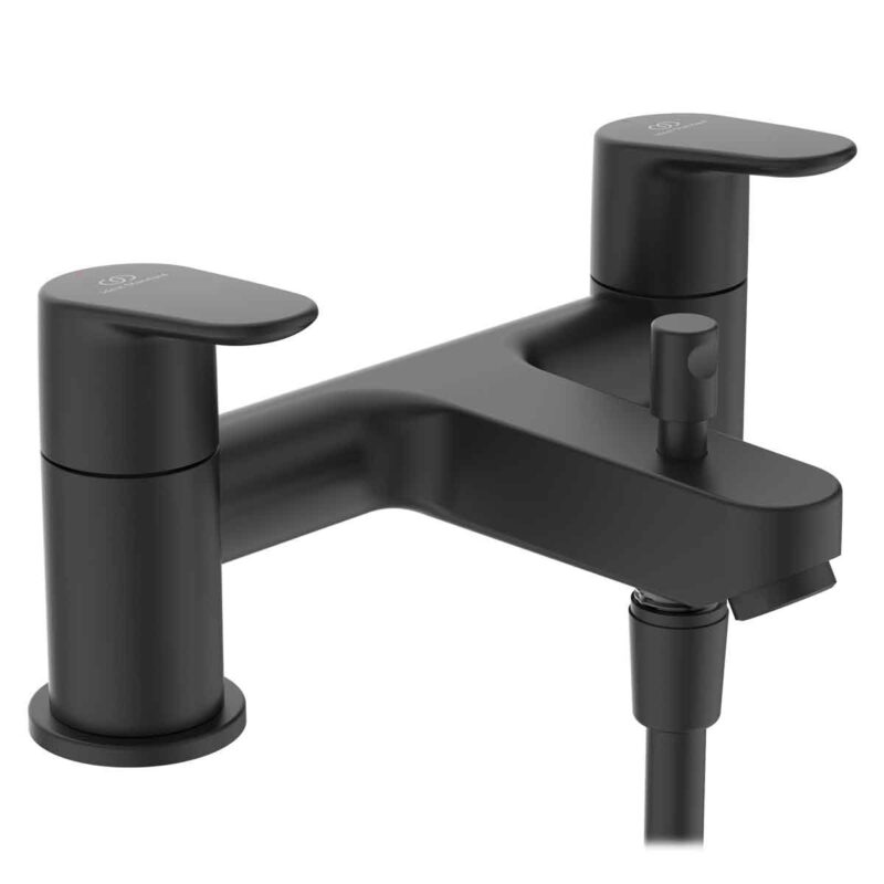 Ideal Standard Cerafine O Bath Shower Mixer Tap Silk Black