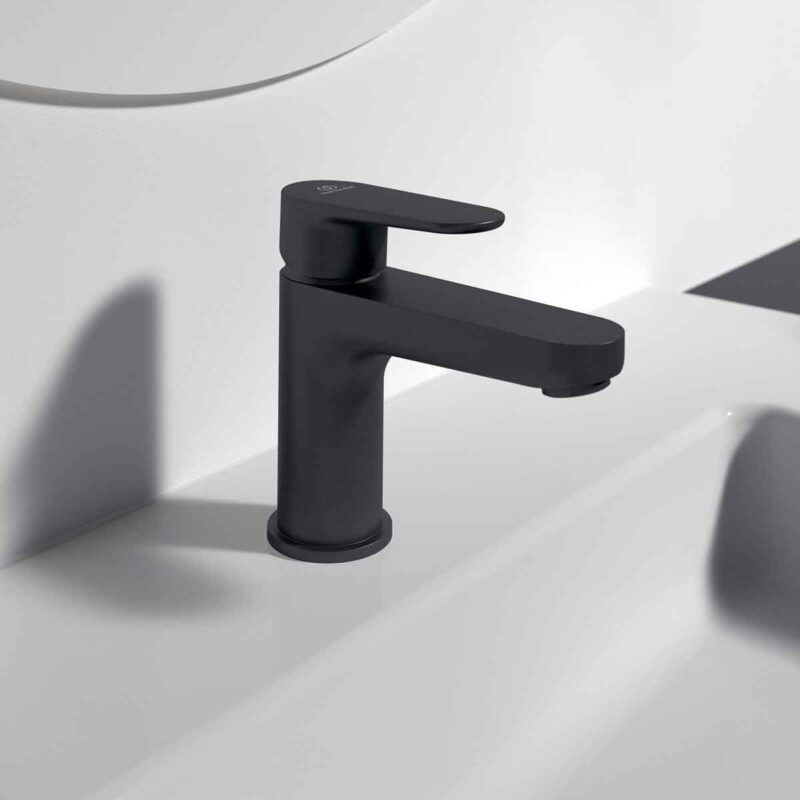 Ideal Standard Cerafine O Single Lever Mini Basin Mixer Silk Black