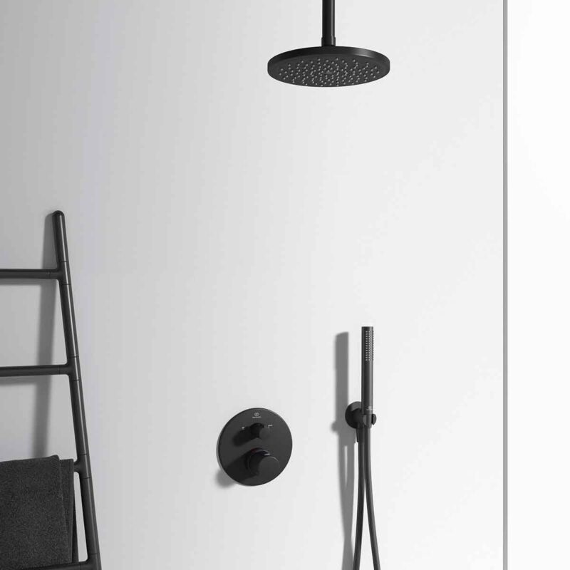 Ideal Standard Idealrain Single Function Stick Handspray Silk Black