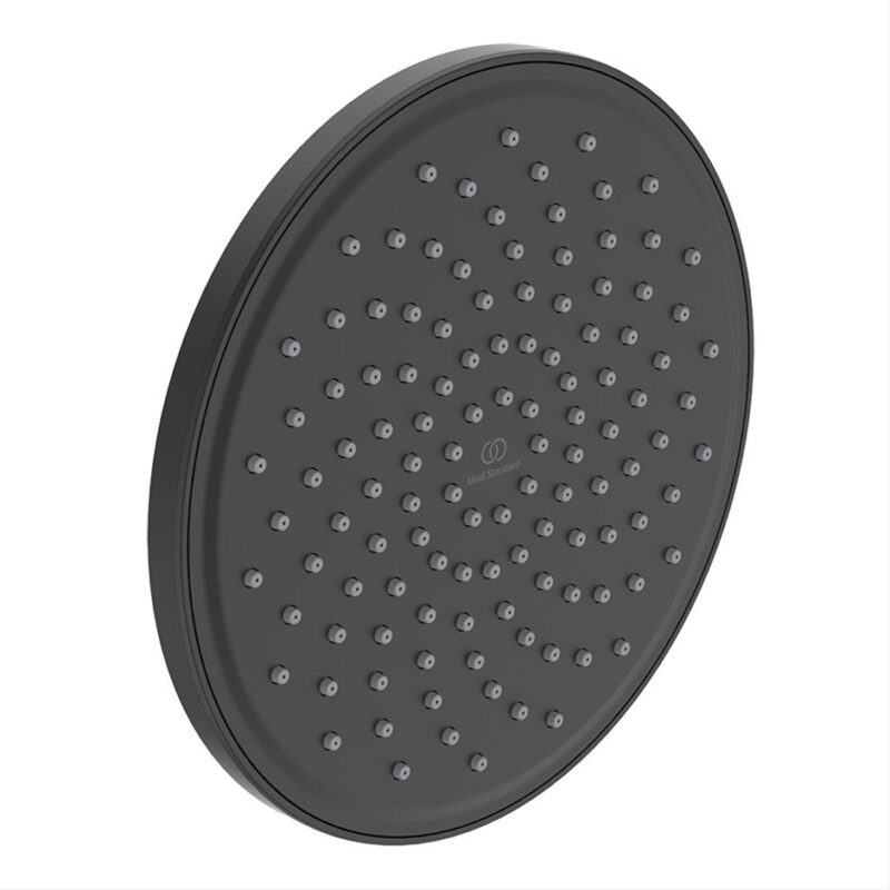 Ideal Standard Idealrain Round Rainshower Head Silk Black