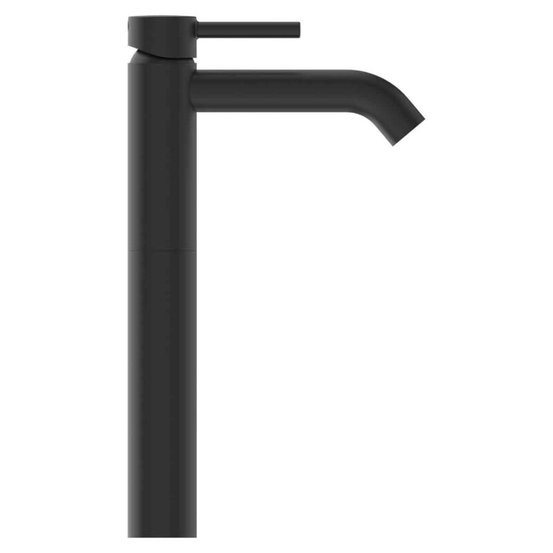 Ideal Standard Ceraline Single Lever Vessel Basin Mixer Tap Silk Black