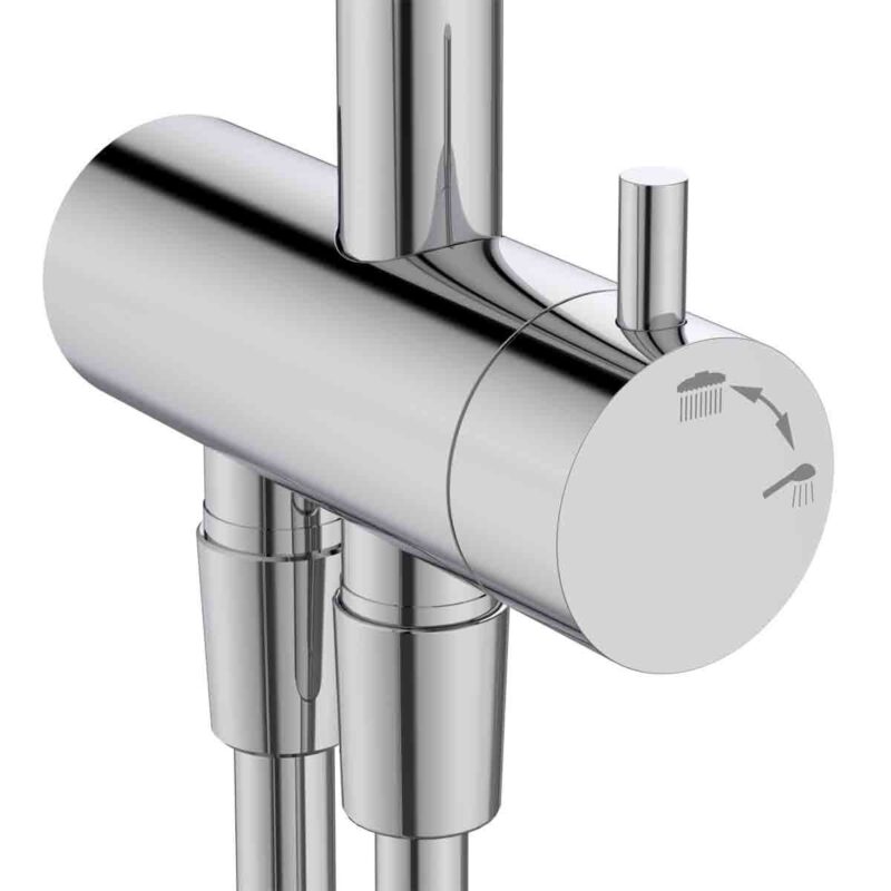 Ideal Standard Ceraflow T25+ Rigid Riser Kit Chrome
