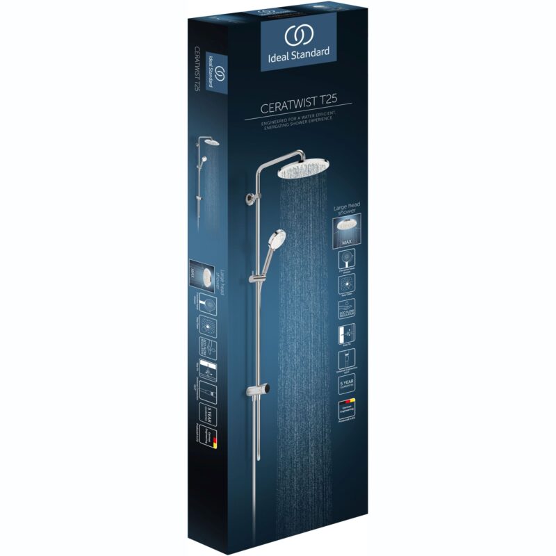 Ideal Standard Ceratwist T25N Diverter Shower System Kit BE229