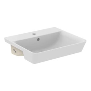 Ideal Standard Connect Air Cube 50cm Semi Countertop Basin 1 Taphole