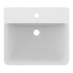 Ideal Standard Connect Air Cube 50cm Semi Countertop Basin 1 Taphole