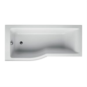 Ideal Standard Connect Air 170x80cm Idealform Shower Bath, No Taphole, Left