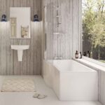Ideal Standard Connect Air 170x80cm Idealform Shower Bath, No Taphole, Left