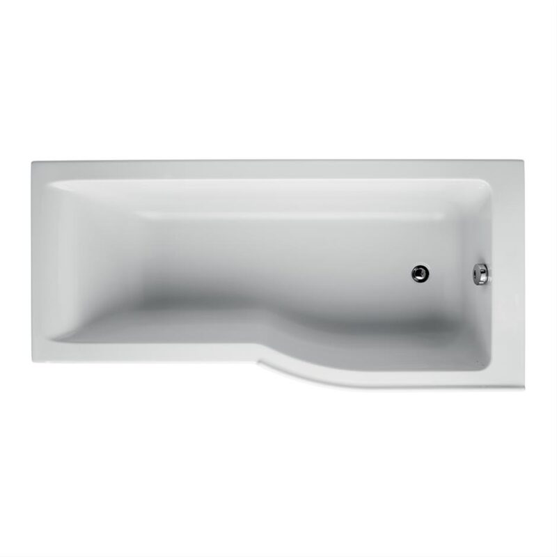 Ideal Standard Connect Air 170x80cm Idealform Shower Bath, No Taphole, Right