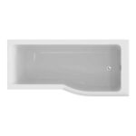 Ideal Standard Connect Air 170x80cm Idealform Shower Bath, No Taphole, Right