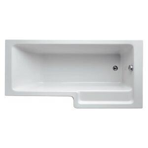 Ideal Standard Tempo Cube Square 170x85cm Shower Bath Right with Front & End Panel