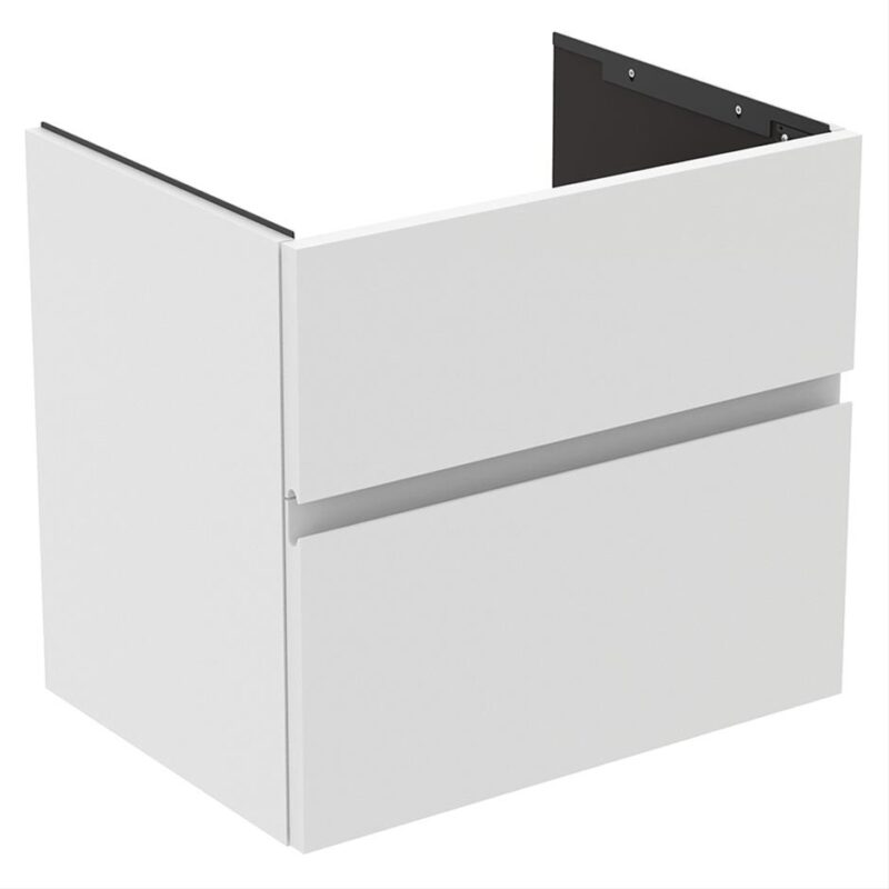 Ideal Standard Finesse 60cm x 44cm 2 Drawer Vanity Unit Matt White
