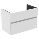 Ideal Standard Finesse 80cm x 44cm 2 Drawer Vanity Unit Matt White