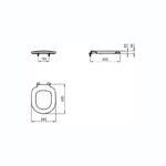 Ideal Standard Concept Toilet Seat No Cover K7060 White