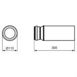 Ideal Standard Prosys Horizontal Outlet for Toilet R0199