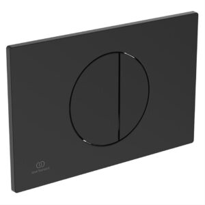 Ideal Standard Oleas M5 Mechanical Flush Plate Black