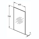 Ideal Standard 40cm Bathroom Mirror T3364