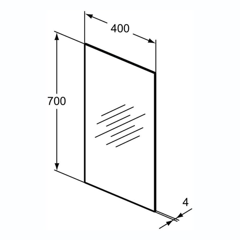 Ideal Standard 40cm Bathroom Mirror T3364