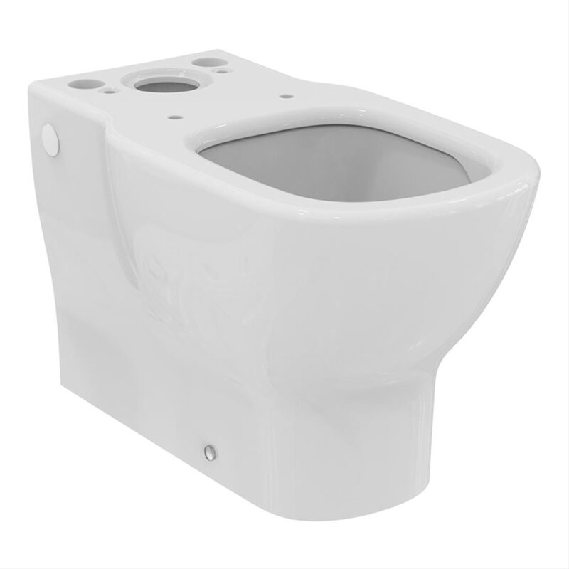 Ideal Standard Tesi Close Coupled Back-to-Wall Toilet with Slow Close Seat