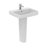 Ideal Standard i.Life B 600mm 1 Taphole Basin & Full Pedestal