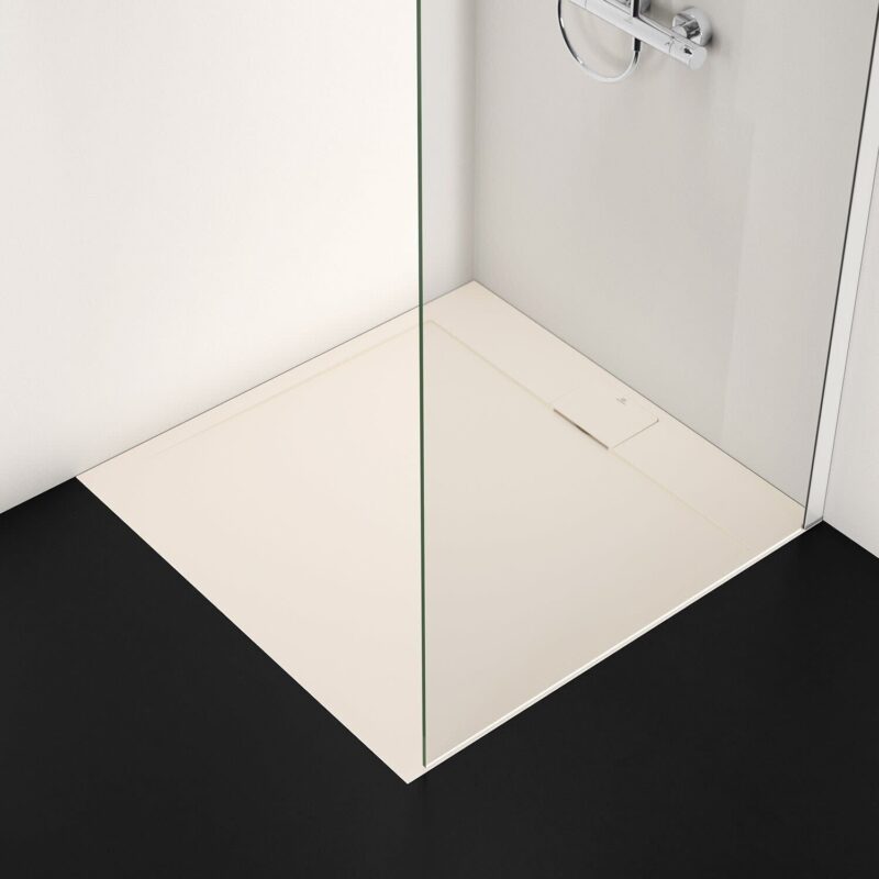 Ideal Standard i.Life Ultra Flat S 1000x1000mm Square Shower Tray Sand